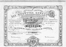 Société des Mouettes Genevoises